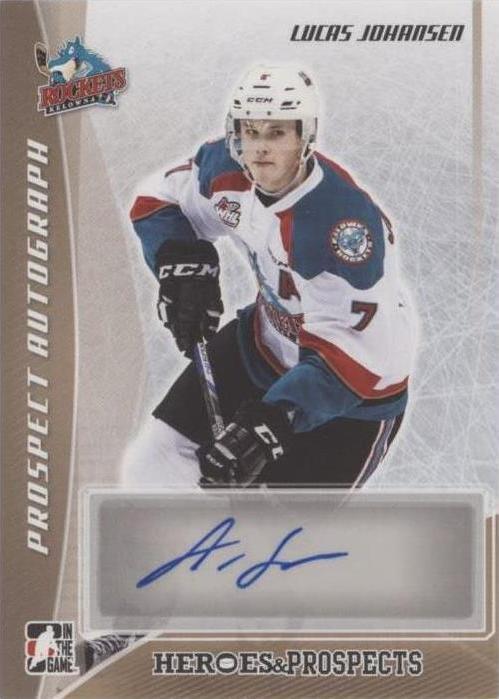 2016-17 Leaf In the Game Heroes & Prospects - Lucas Johansen #PA-LJ1