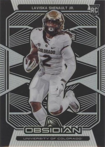 2020 Panini Obsidian Draft Picks Laviska Shenault Jr. #8