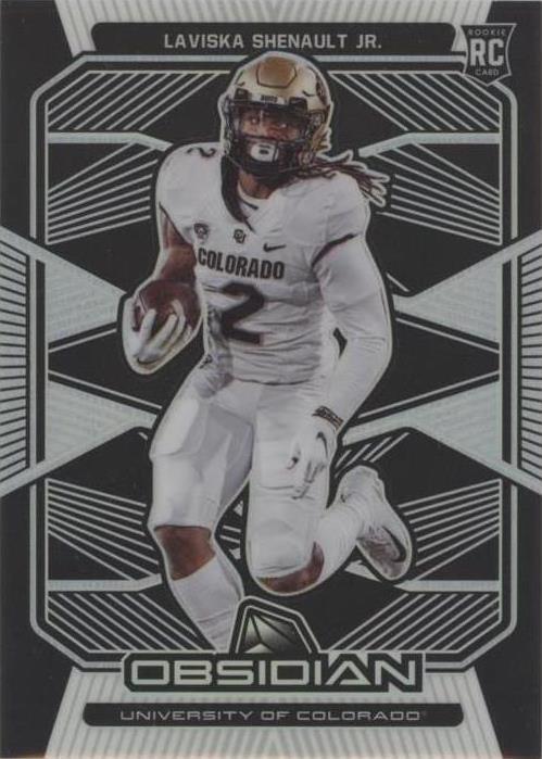 2020 Panini Obsidian Draft Picks Laviska Shenault Jr. #8