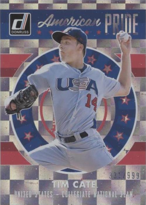 2017 Panini Donruss - Tim Cate #AP-22