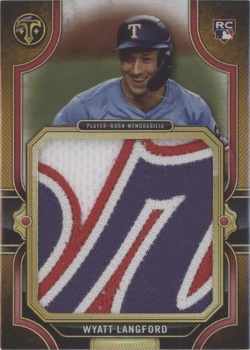 2024 Topps Triple Threads - Wyatt Langford #RJR-WL