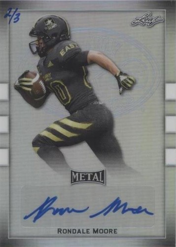 2018 Leaf Metal U.S. Army All-American Bowl Rondale Moore #BA-RM1