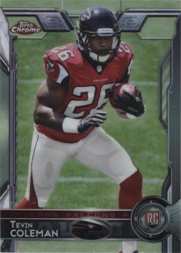 2015 Topps Chrome Tevin Coleman #121