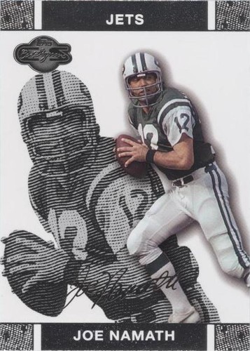 2007 Topps Co-Signers Joe Namath #41