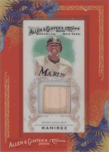 2010 Topps Allen & Ginter's - Hanley Ramirez #AGR-HR
