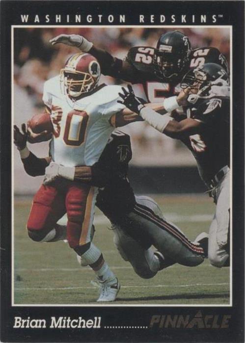 1993 Pinnacle Brian Mitchell #18
