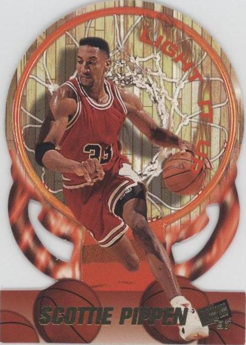 Press Pass Double Threat 1997 - Scottie Pippen #LU 20