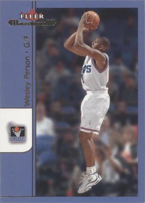 2001-02 Fleer Maximum - Wesley Person #159
