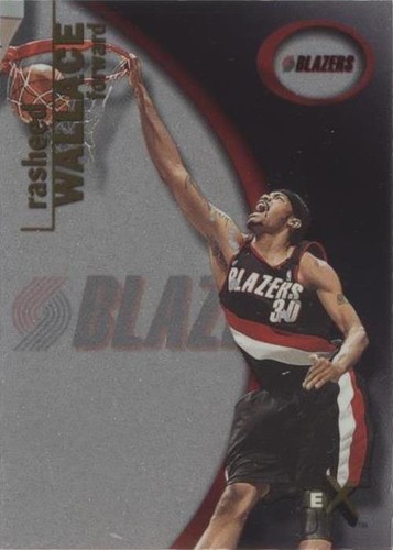 2000-01 EX - Rasheed Wallace #74