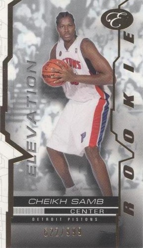2007-08 Bowman Elevation - Cheikh Samb #95