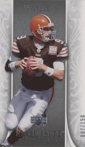 2006 Upper Deck Exquisite Collection Charlie Frye #15