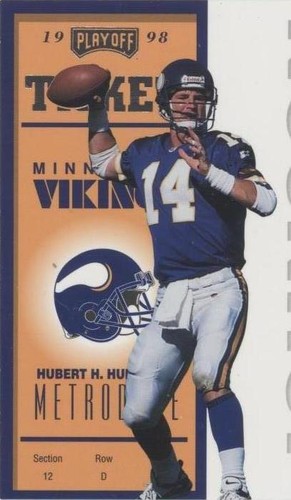 1998 Playoff Contenders Brad Johnson #45