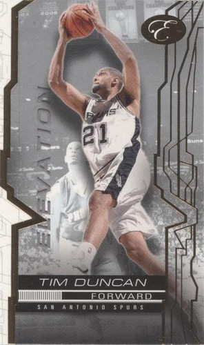 2007-08 Bowman Elevation - Tim Duncan #21
