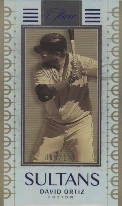 2022 Panini Three and Two - David Ortiz #S-10