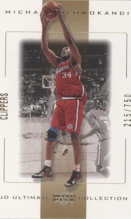2000-01 UD Ultimate Collection - Michael Olowokandi #24