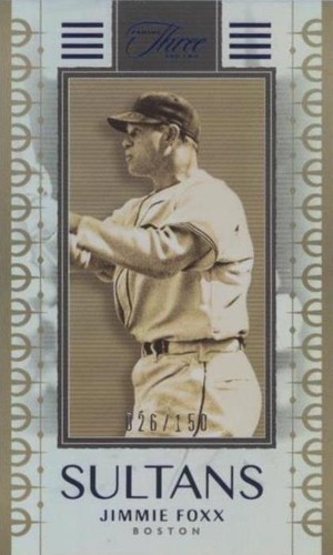 2022 Panini Three and Two - Jimmie Foxx #S-2