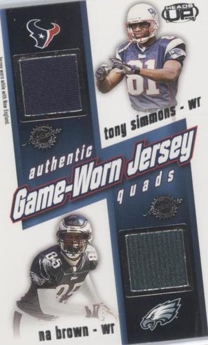 2002 Pacific Heads Up Bobby Shaw Charles Johnson NA Brown #47