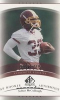 2003 SP Authentic Sultan Mccullough #173