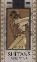 2022 Panini Three and Two - Bobby Witt Jr. #S-25