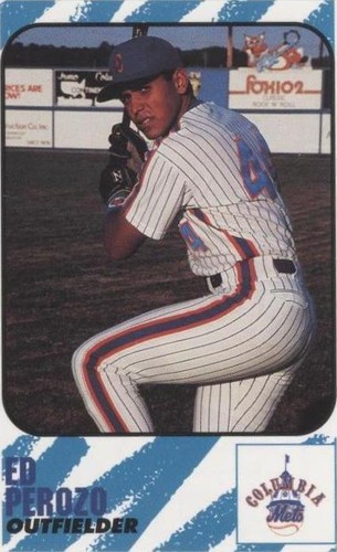1991 Play II Columbia Mets - Ed Perozo #6