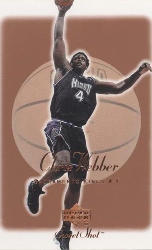 2001-02 Upper Deck Sweet Shot - Chris Webber #73