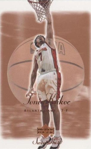 2001-02 Upper Deck Sweet Shot - Toni Kukoc #3