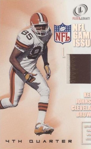 2001 Fleer Legacy Kevin Johnson #GI-KJ