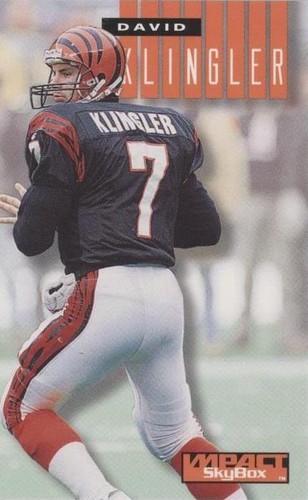 1994 Skybox Impact David Klingler #43