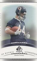 2003 SP Authentic Brock Forsey #166