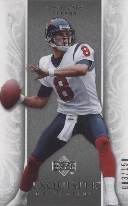 2006 Upper Deck Exquisite Collection David Carr #24