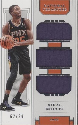 2018-19 Panini National Treasures - Mikal Bridges #RT-MKB