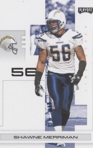 2007 Playoff NFL Playoffs Shawne Merriman #83
