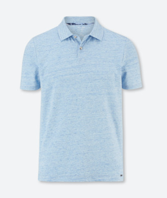 OLYMP  Level Five Casual Polo/Blue - Large New SS21