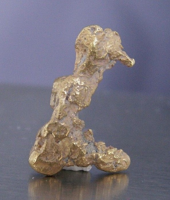 Genuine Natural Gold Nugget from Atlin, BC,  1.87 Grams