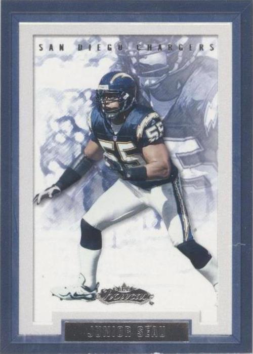 2002 Fleer Showcase Junior Seau #46