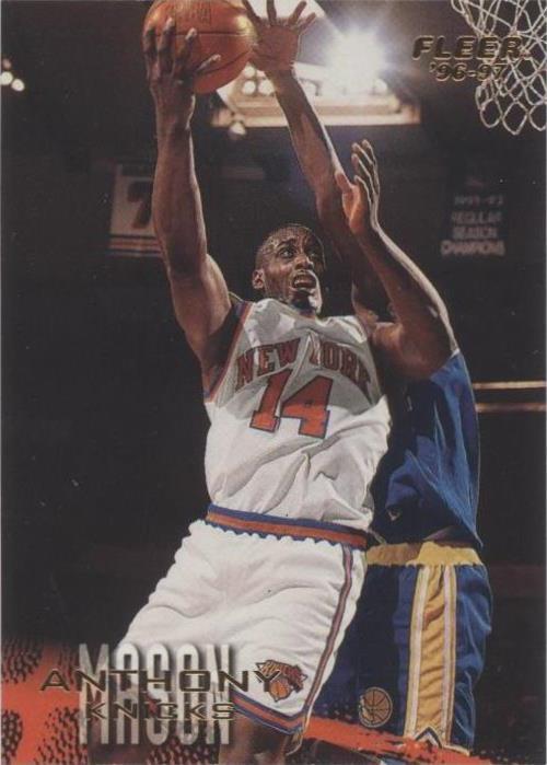 Fleer 1996-97 - Anthony Mason #73