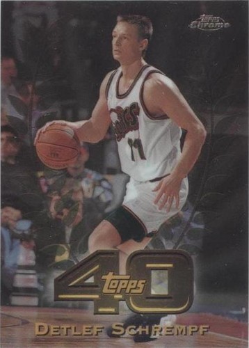 1997-98 Topps Chrome - Detlef Schrempf #T40-10