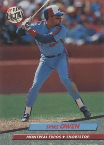 1992 Fleer Ultra - Spike Owen #224