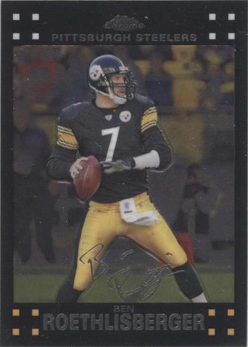 2007 Topps Chrome Ben Roethlisberger #TC62