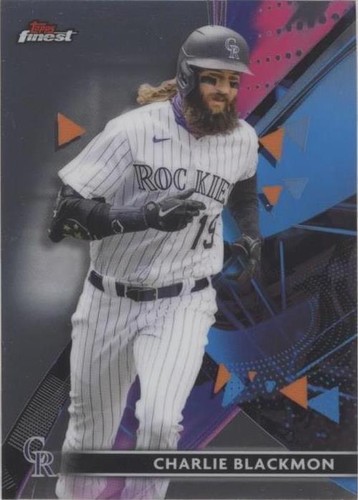 2021 Topps Finest - Charlie Blackmon #33