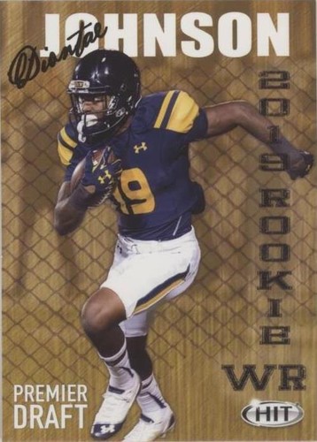 2019 Sage Hit Premier Draft Diontae Johnson #38