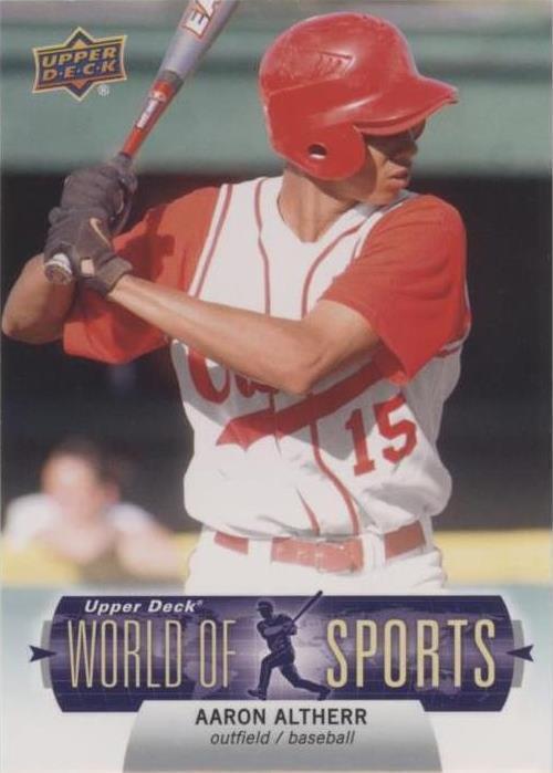 2011 Upper Deck World of Sports - Aaron Altherr #24
