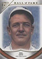 2019 Topps Gallery - Christy Mathewson Mel Ott #HOFG-4