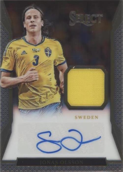 2016-17 Panini Select - Jersey Autographs #JA-JOL Jonas Olsson /149 (AU, MEM)