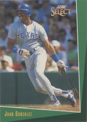 1993 Score Select - Juan González #40