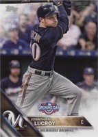 2016 Topps Opening Day - Jonathan Lucroy #OD-90