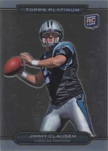 2010 Topps Platinum Jimmy Clausen #93