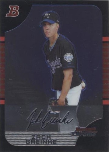 2005 Bowman Chrome - Zack Greinke #97