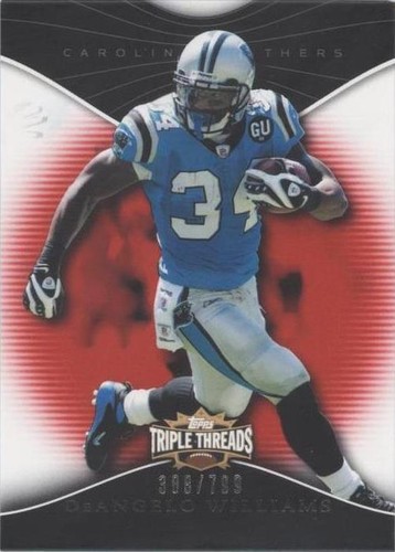 2009 Topps Triple Threads DeAngelo Williams #31