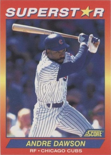 1992 Score 100 Hottest Players - Andre Dawson #48
